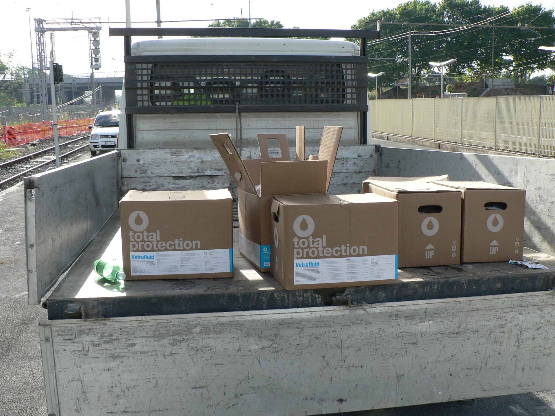 Vetrofluid application on the Italo wash platform
