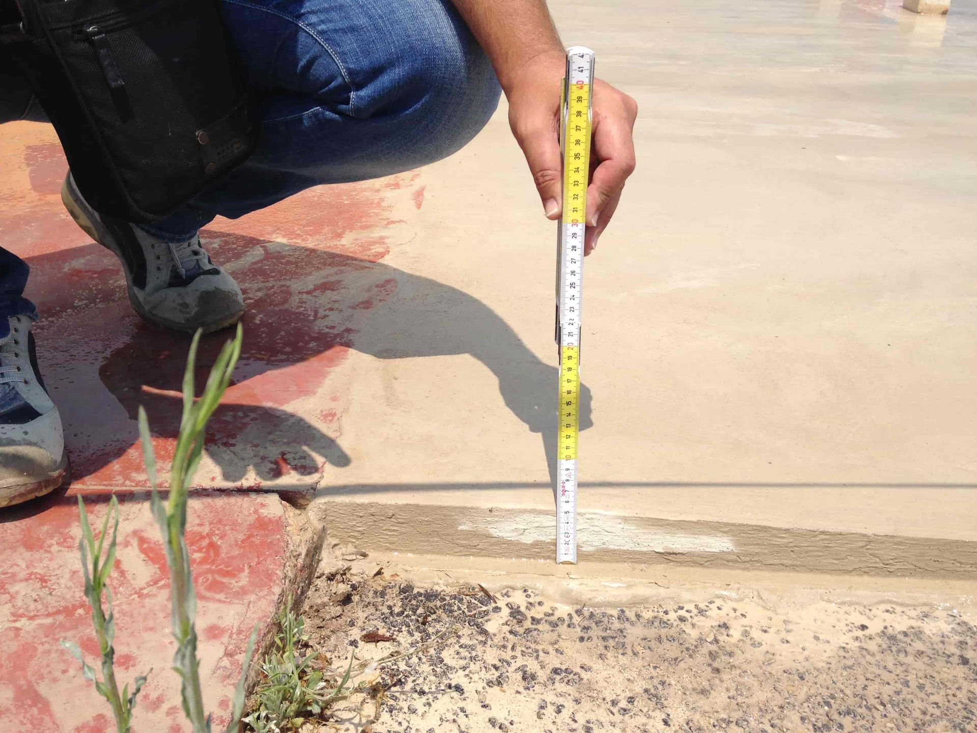 Crono repair mortar, applicable from 0 to 10 cm