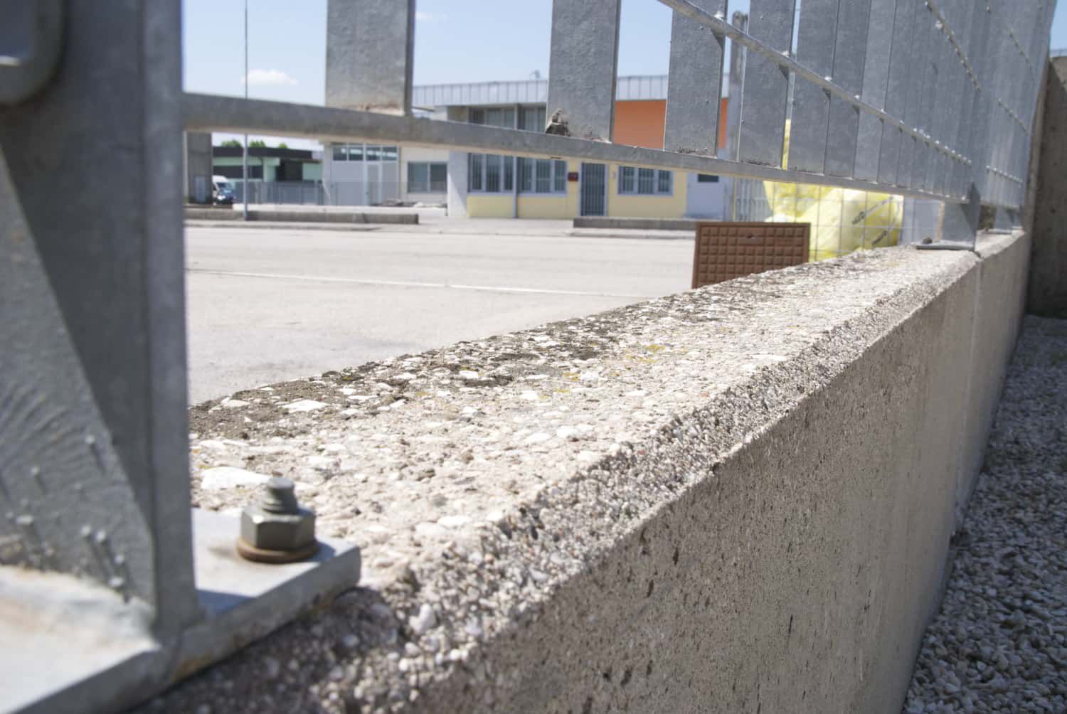 Wall section treated with Brickcover