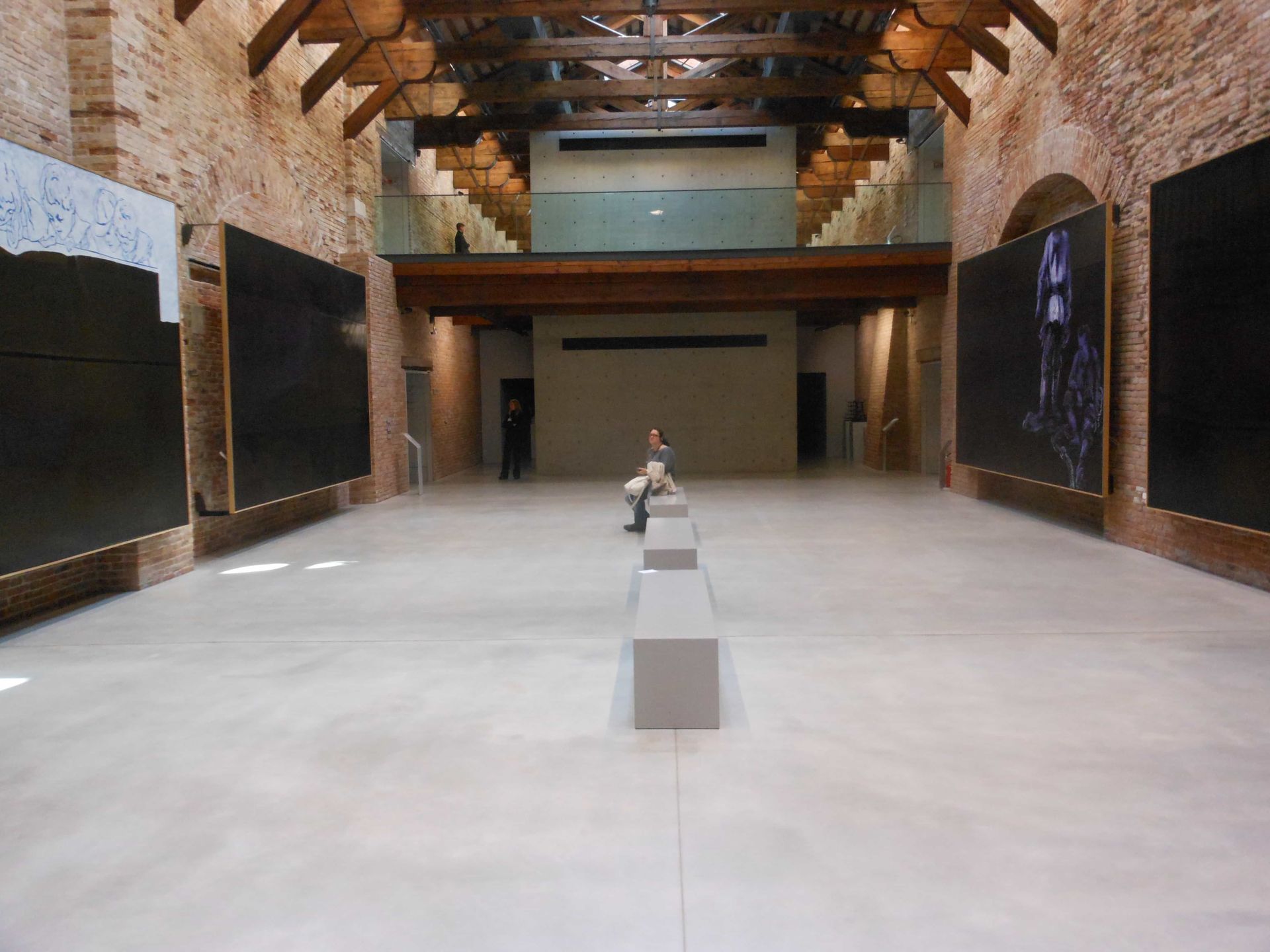 Punta Dogana, Venice - power-floated slab treated with Evercrete Pavishield